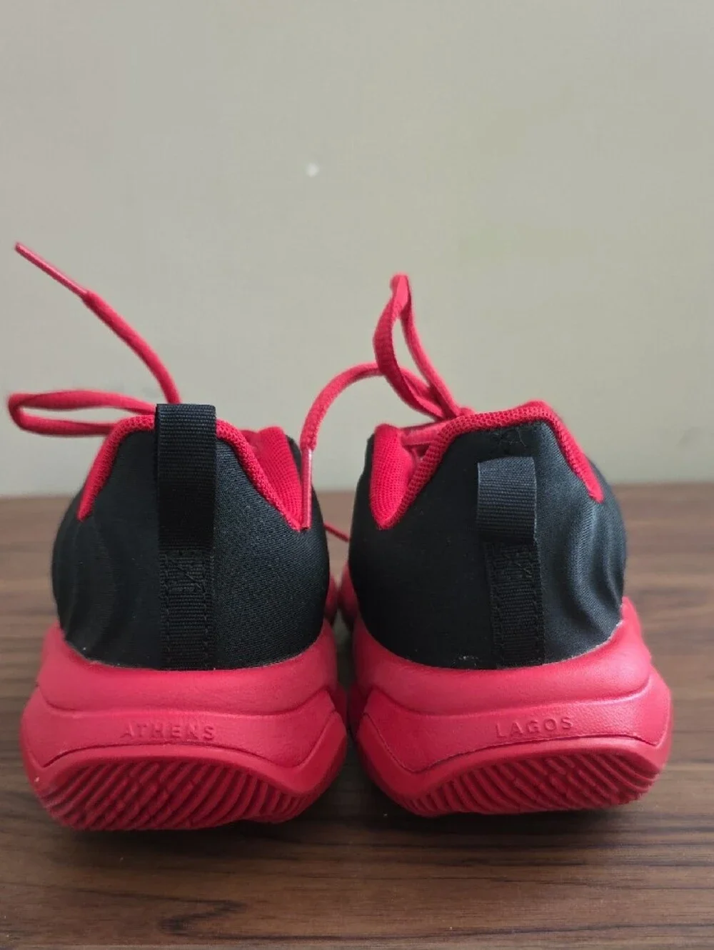 Kids - Red and Black - Nike Giannis Immortality 4 - Youth Lace-Up Shoes